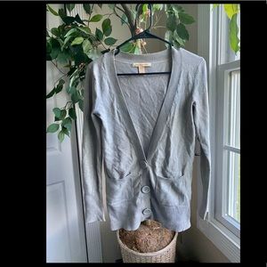 Grey cardigan